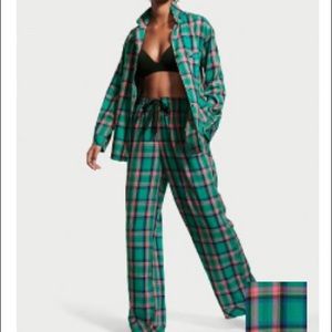 Flannel long sleeve PJ SET